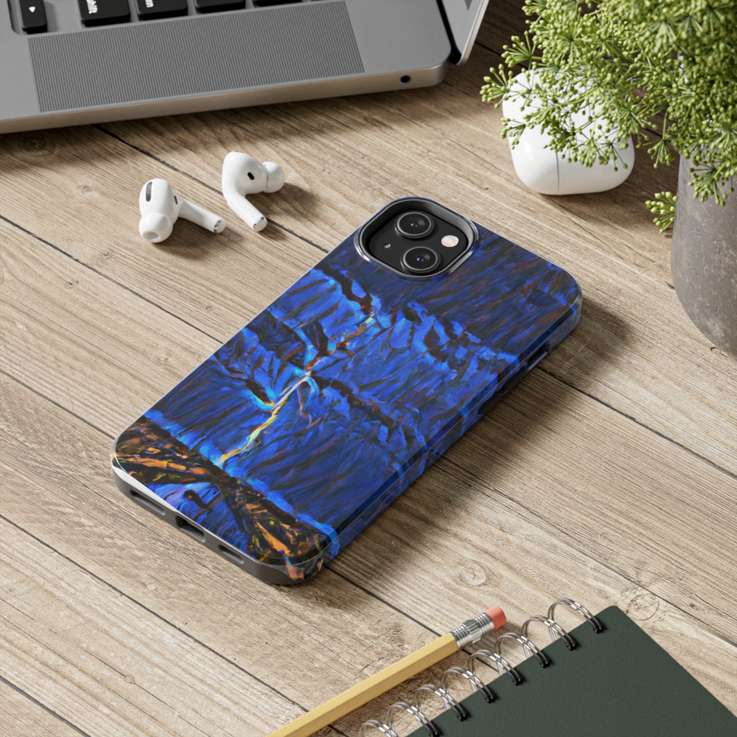 "Divisiones eléctricas en los cielos" - The Alien Tough Phone Cases