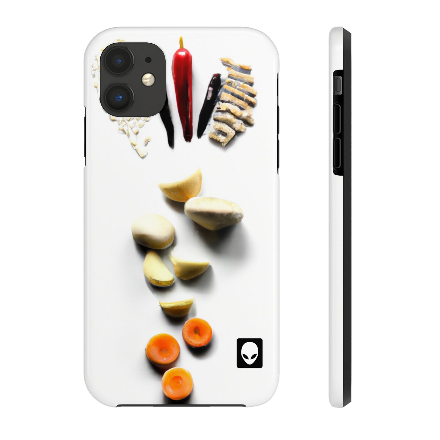 "Cocinando creatividad: arte de cocina de bricolaje" - The Alien Tough Phone Cases