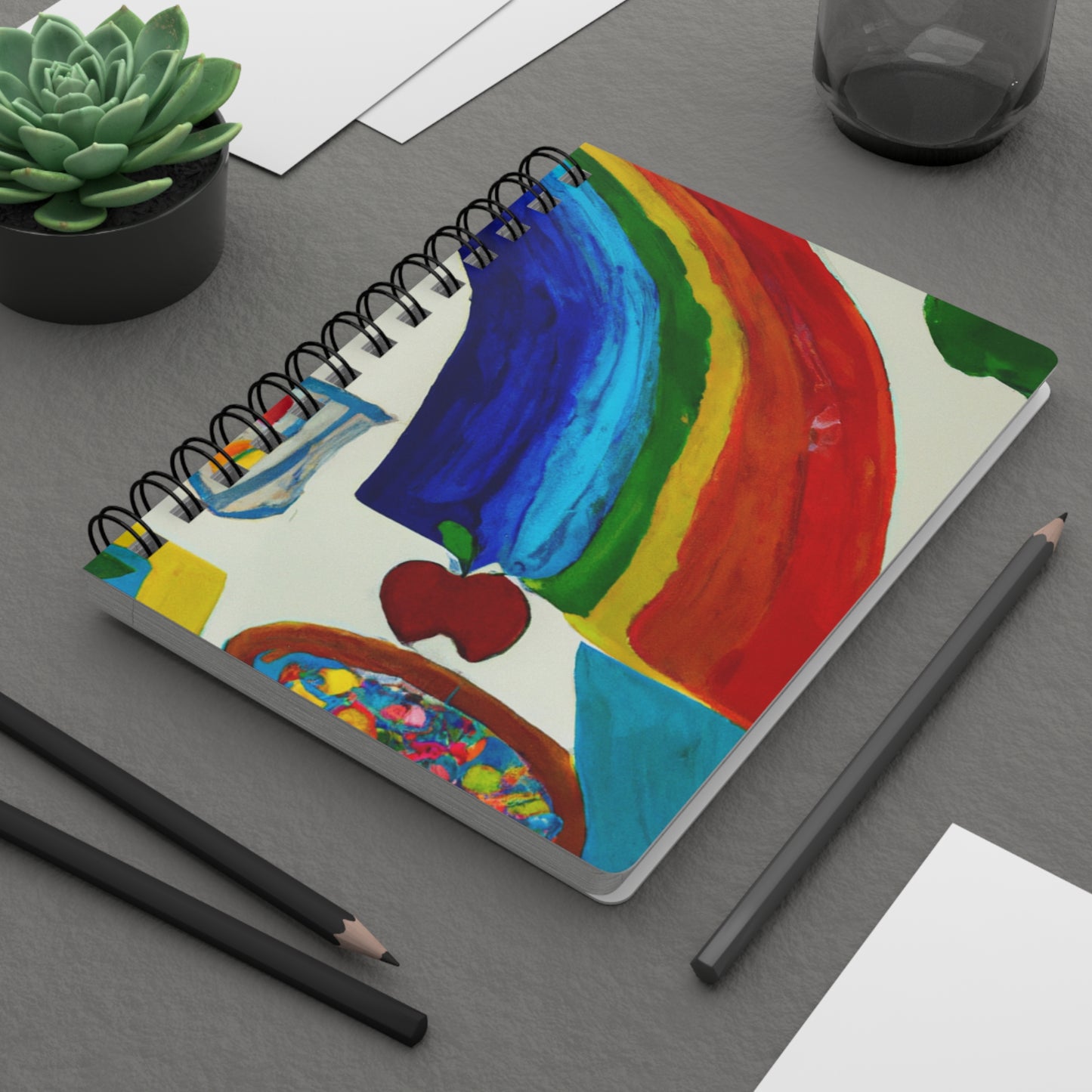 "A Fanciful Rainbow of Possibilities" - The Alien Spiral Bound Journal