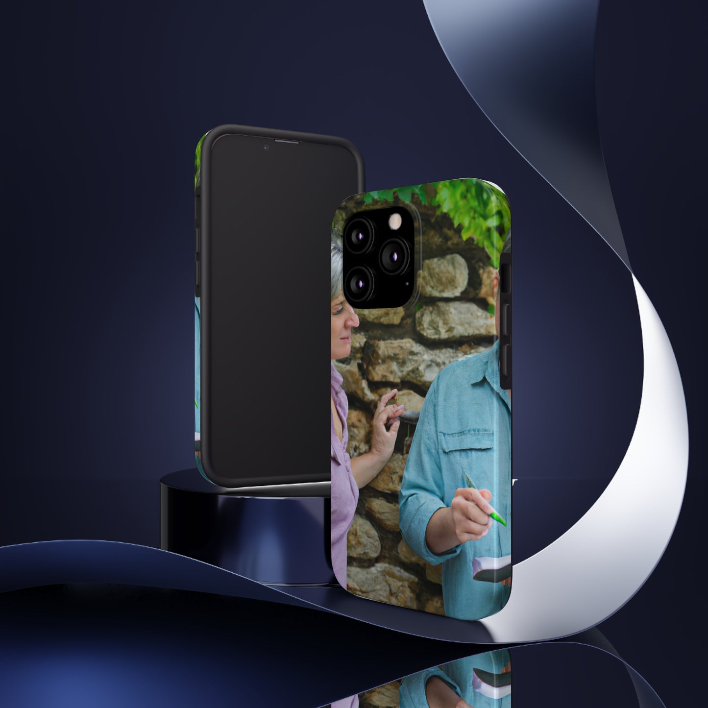 out on a walk

"The Mysterious World Unveiled by the Elderly Pair" - The Alien Tough Phone Cases