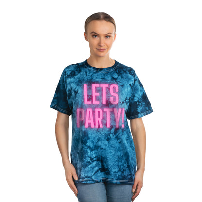 Lets Party! - The Alien Tie-Dye Tee, Crystal