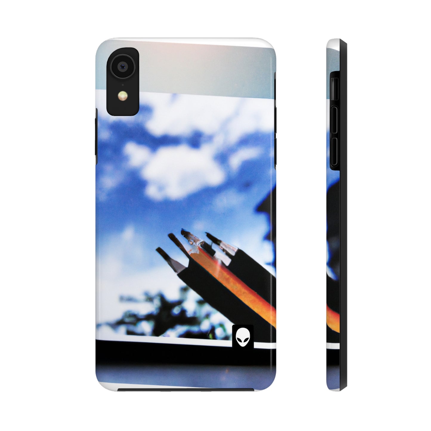 „Colors of Home: Orte durch Kunst erkunden“ – The Alien Tough Phone Cases