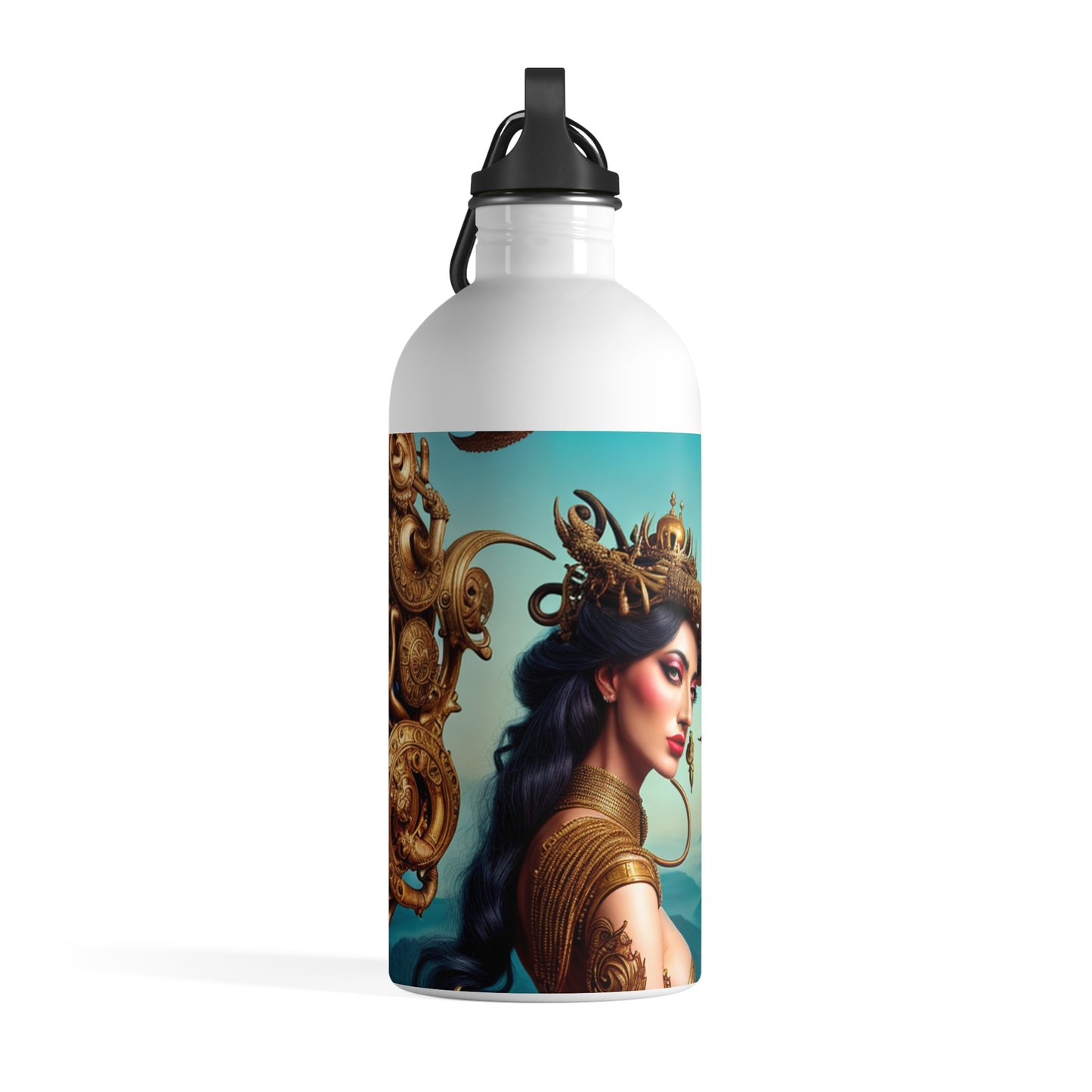 "Metaphorical Madness: An Exploration of Salvador Dali's Surreal Worlds" - The Alien Stainless Steel Water Bottle