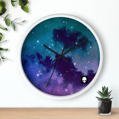 "Sinfonía celestial de medianoche" - El reloj de pared alienígena