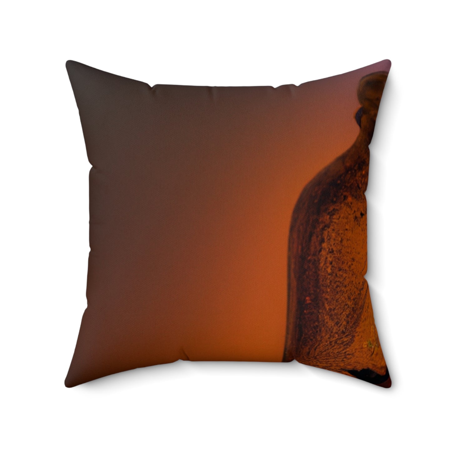 „Lights Illuminating: Eine kreative Erkundung der Kraft des Lichts“ – Das Alien Square Pillow