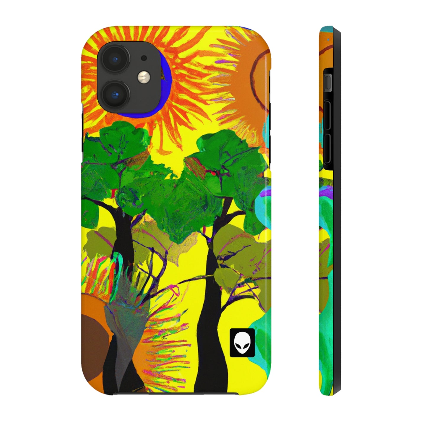 "Colisión de la belleza de la naturaleza": The Alien Tough Phone Cases