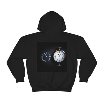 Zeitlose Visuals: Erkundung des Zeitkonzepts im Wandel der Zeit. - Der Alien-Unisex-Hoodie