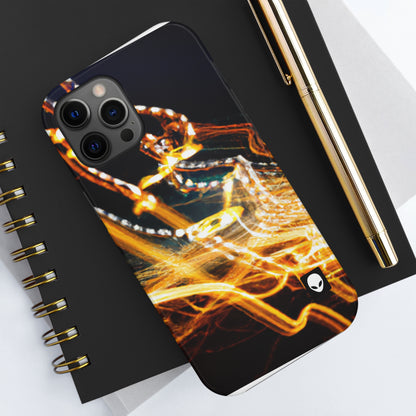 "Chaotic Disruption: An Abstract Exploration" - The Alien Tough Phone Cases