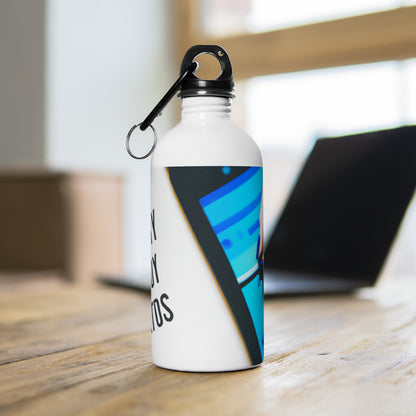 "Interacting with the World Anew: A Mixed-Media Exploration of Technology's Effects" - The Alien Stainless Steel Water Bottle