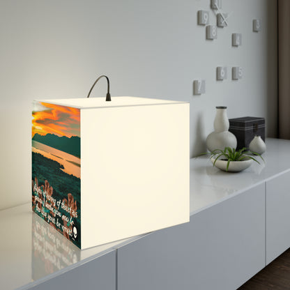 "Inspirational Visions: A Visual Exploration of Motivating Ideas" - The Alien Light Cube Lamp