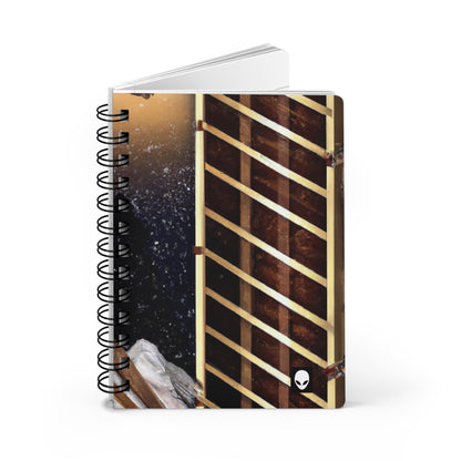 "A Tale of Storytelling Art: A Mixed Media Masterpiece" - The Alien Spiral Bound Journal