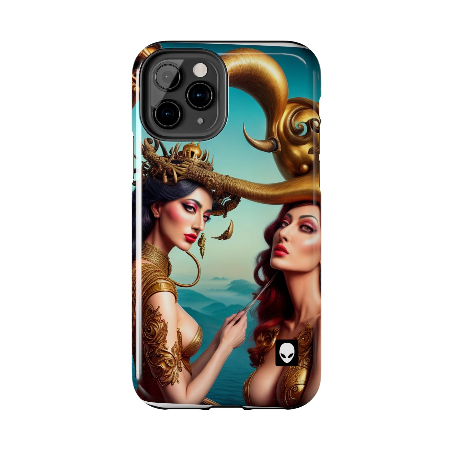 „Metaphorischer Wahnsinn: Eine Erkundung der surrealen Welten von Salvador Dalis“ – The Alien Tough Phone Cases