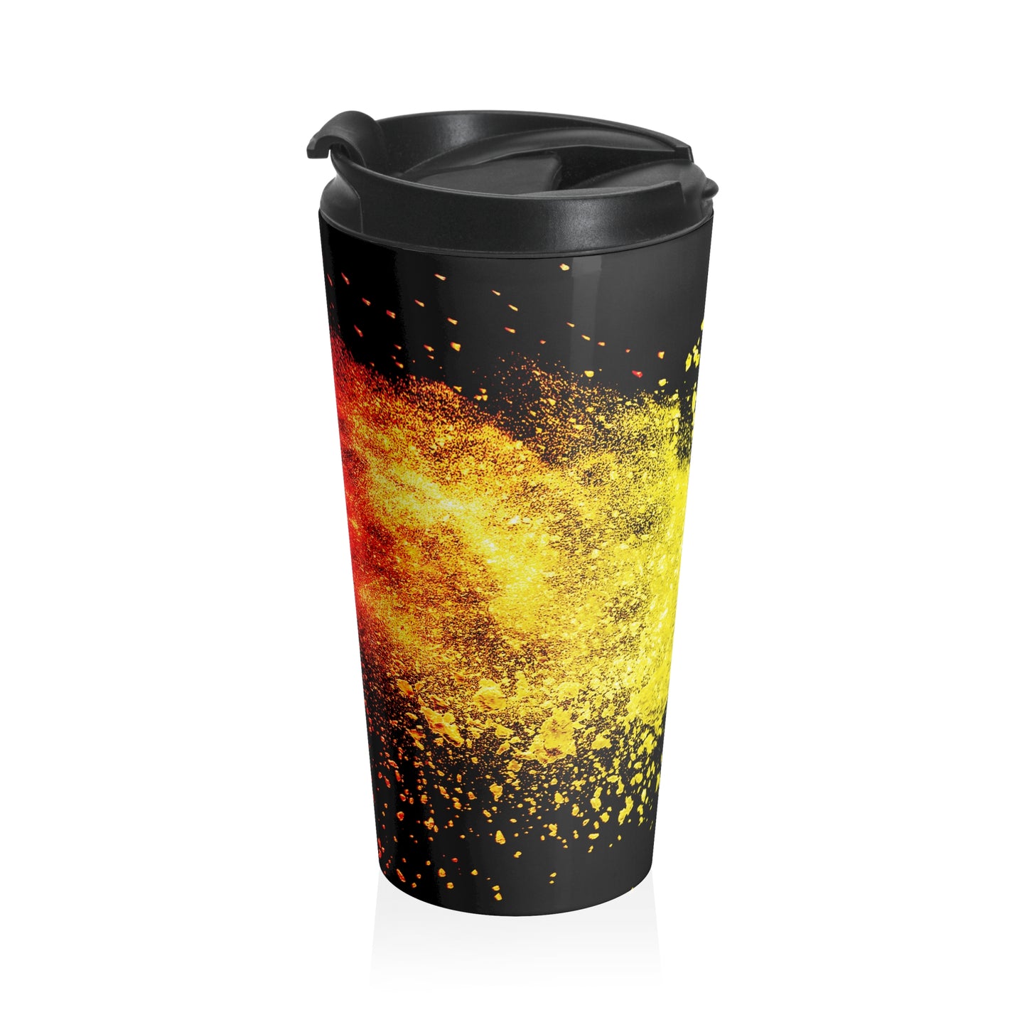 Kaleido Shapes - The Alien Stainless Steel Travel Mug