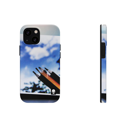 „Colors of Home: Orte durch Kunst erkunden“ – The Alien Tough Phone Cases