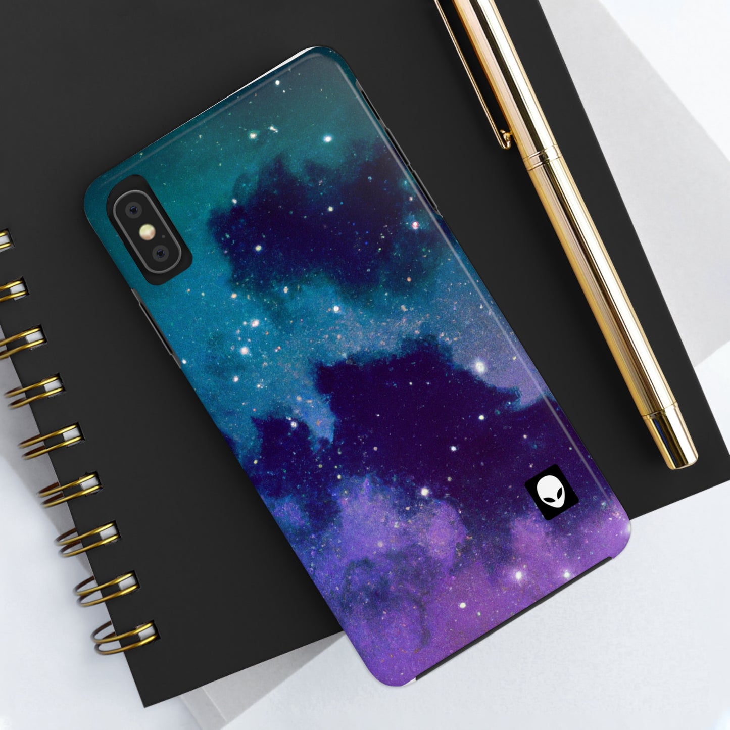 "Midnight Celestial Symphony" - The Alien Tough Phone Cases