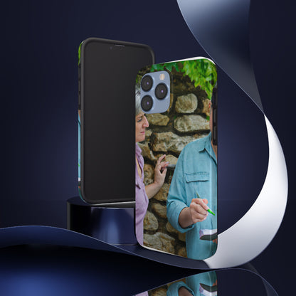 out on a walk

"The Mysterious World Unveiled by the Elderly Pair" - The Alien Tough Phone Cases