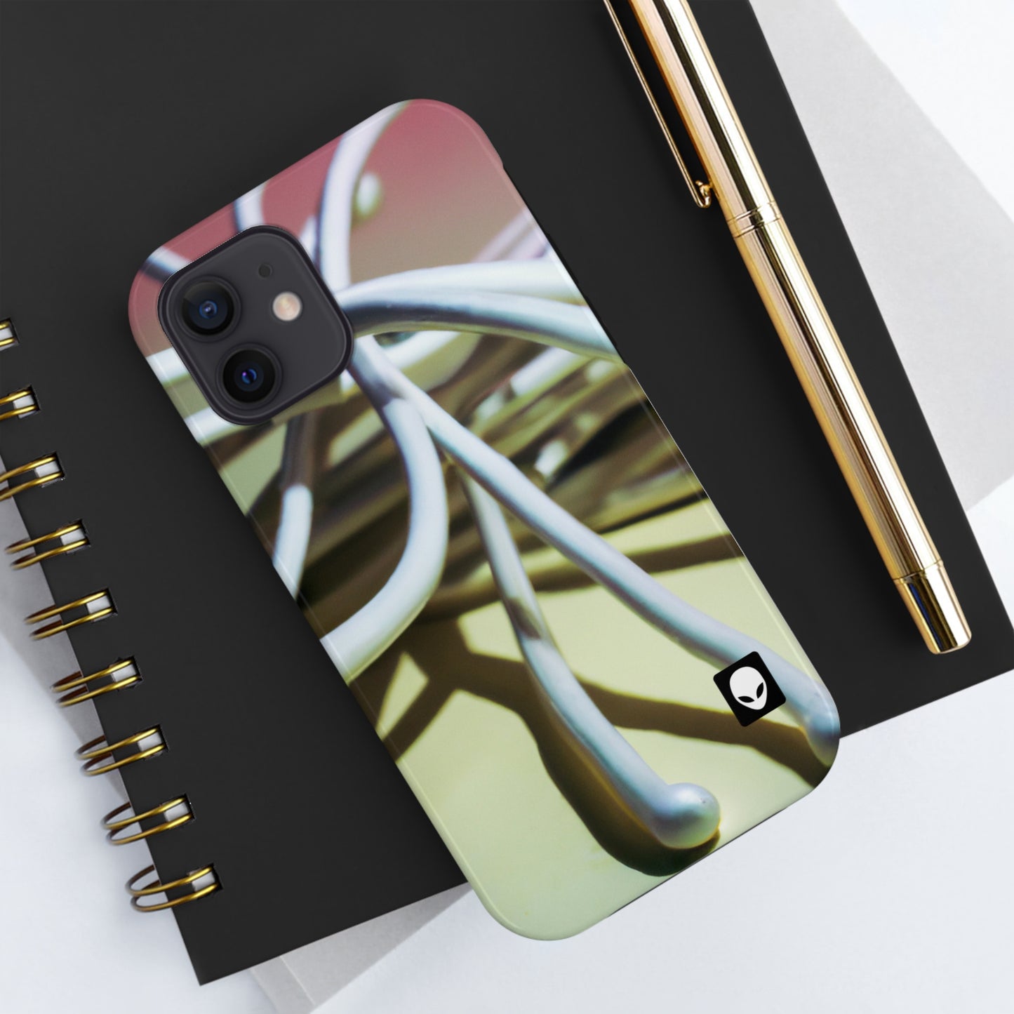 "Abstract Artistry: Constructing Emotion from Common Objects" - The Alien Tough Phone Cases