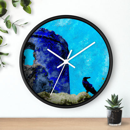 "Crow's Perch on a Waning Tower" - The Alien Wall Clock