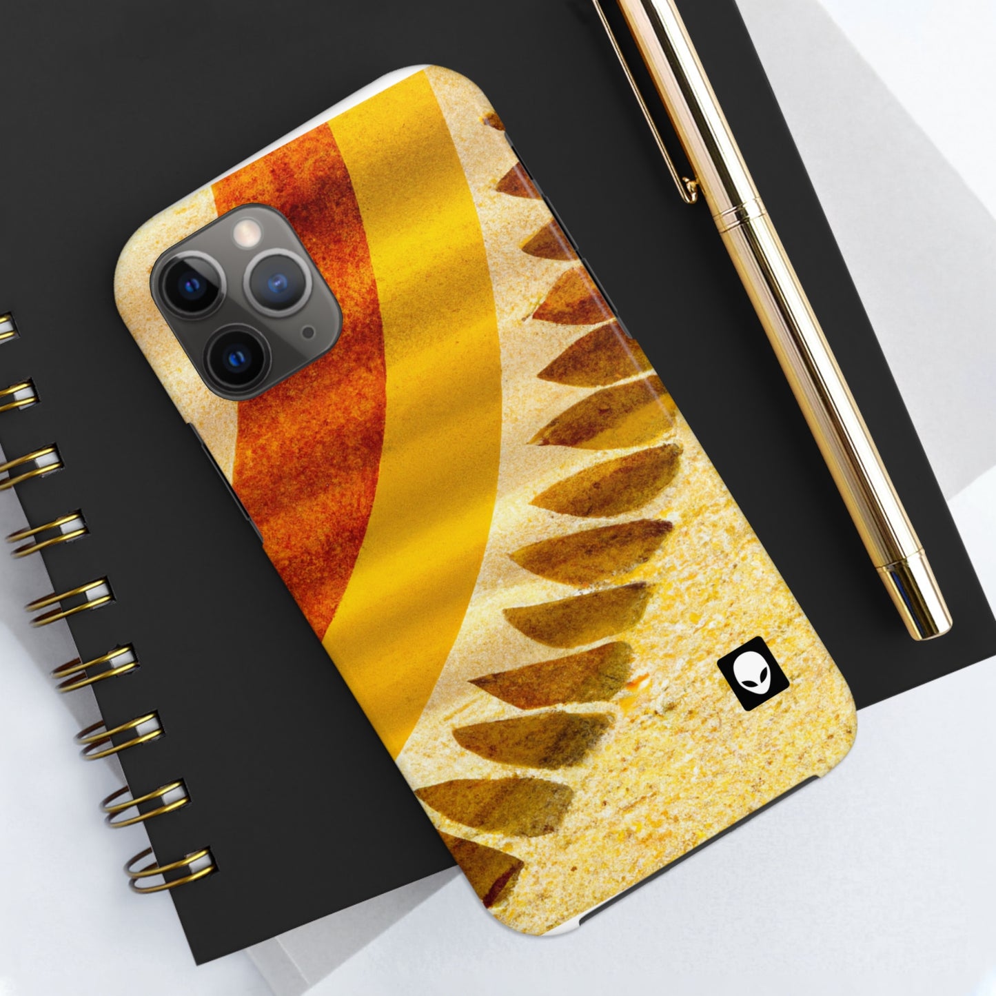 "A Natural Mosaic: Shapes and Colors from the Earth" - The Alien Tough Phone Cases