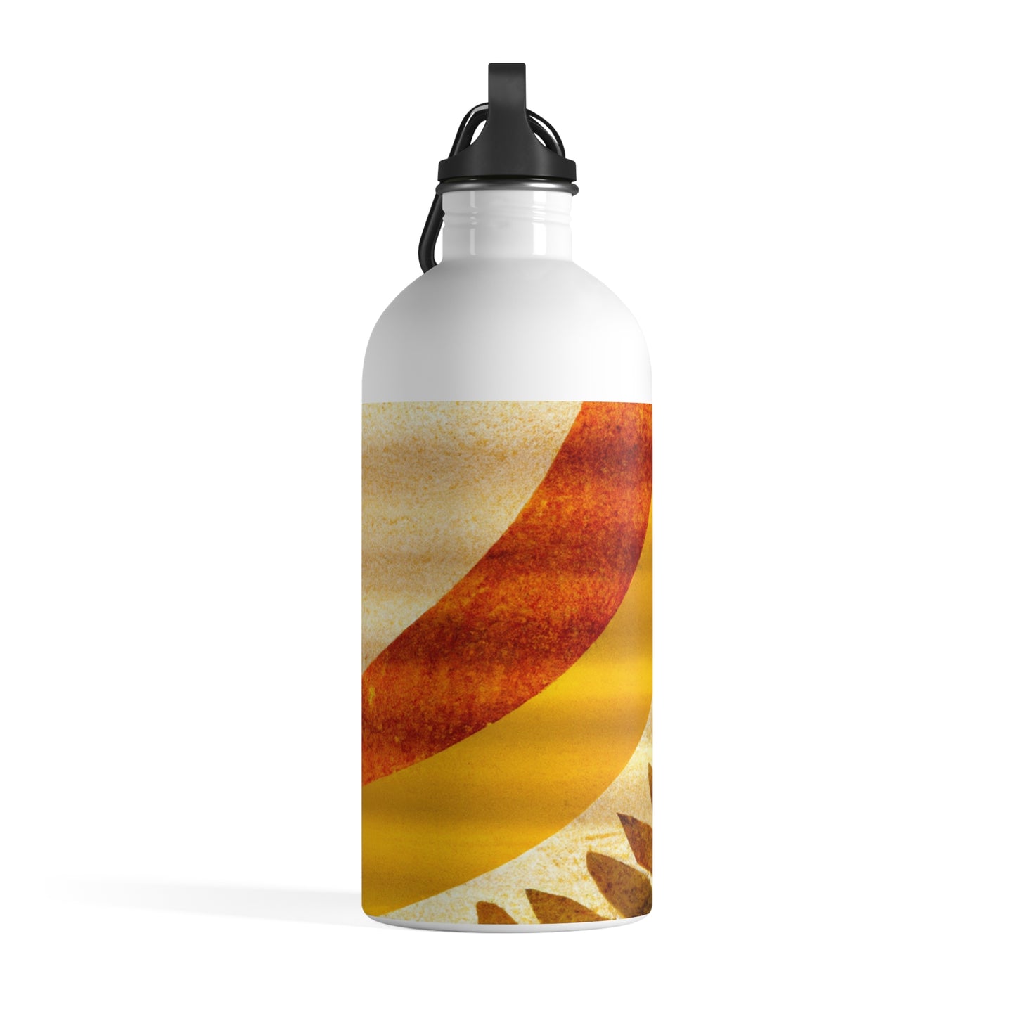 "A Natural Mosaic: Shapes and Colors from the Earth" - The Alien Stainless Steel Water Bottle