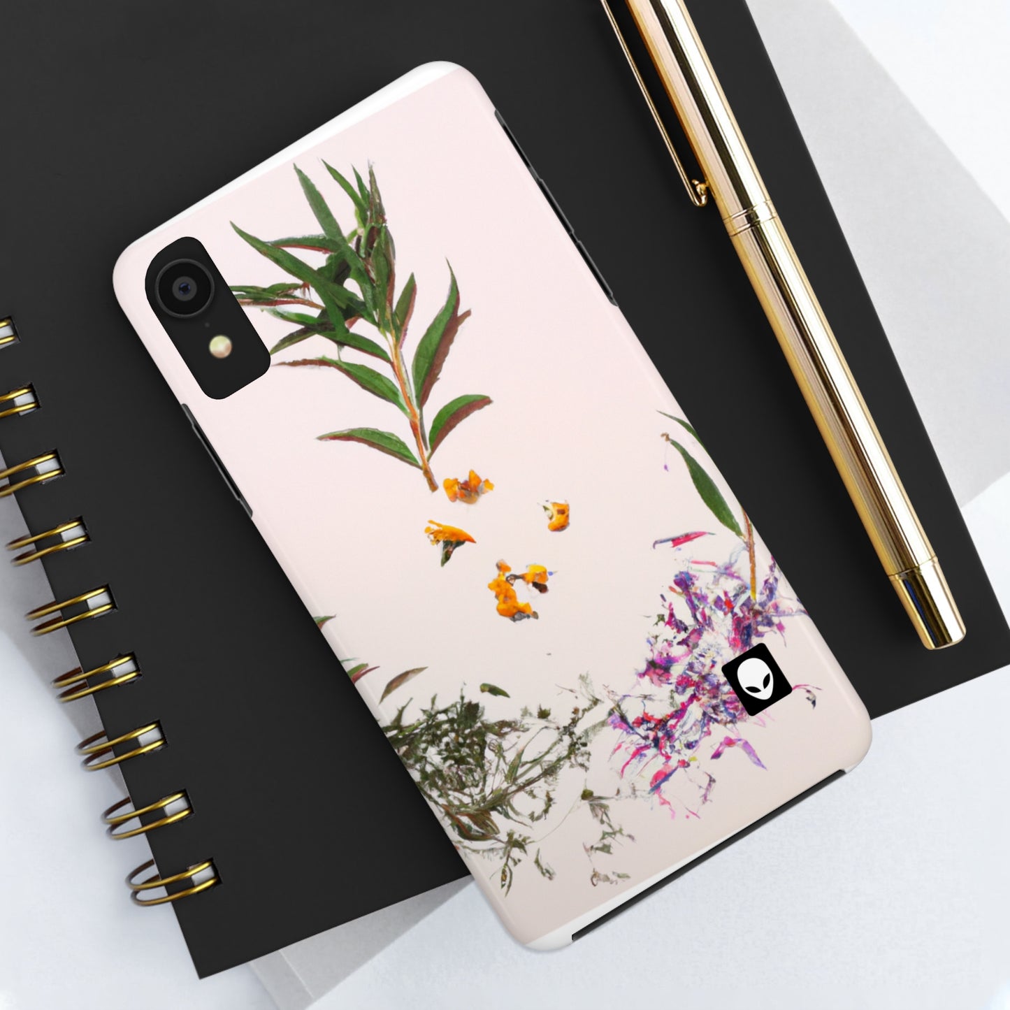 „Die Palette der Natur erkunden: Ein Experiment in der abstrakten Kunst“ – The Alien Tough Phone Cases