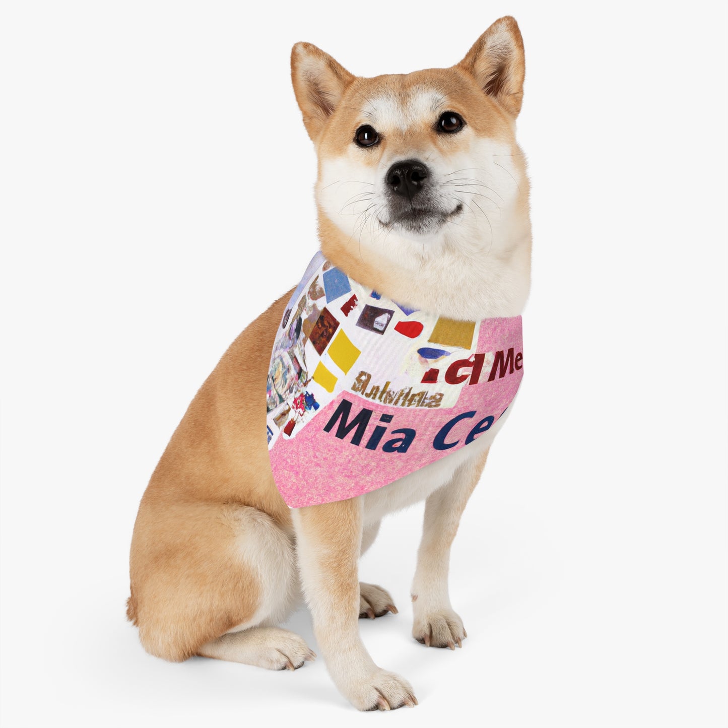 "Construyendo una identidad en línea: un collage de redes sociales" - The Alien Pet Bandana Collar