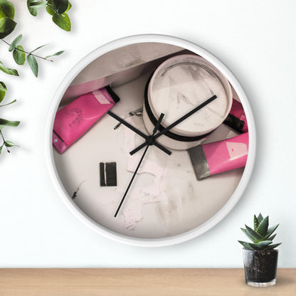 "A Reflection in the Bathroom" - The Alien Wall Clock