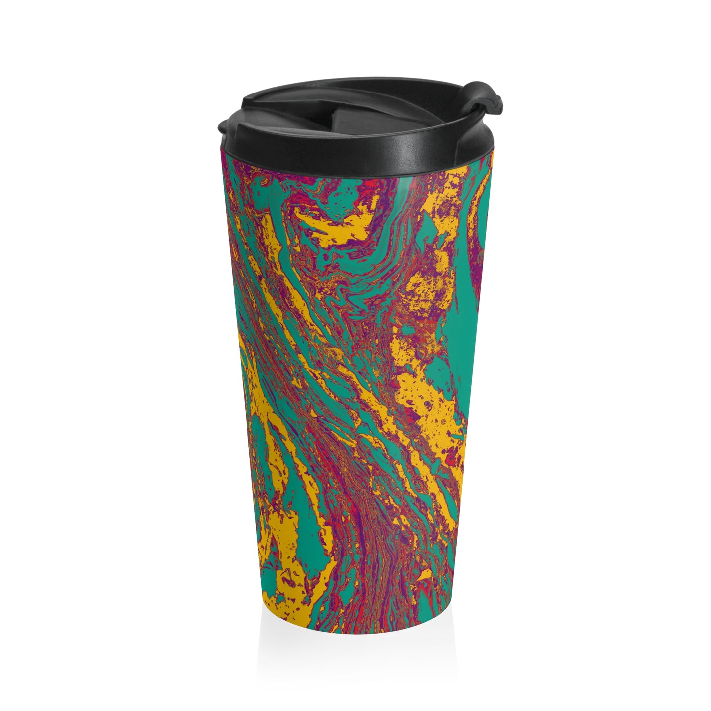 Visionary Vibes - The Alien Stainless Steel Travel Mug