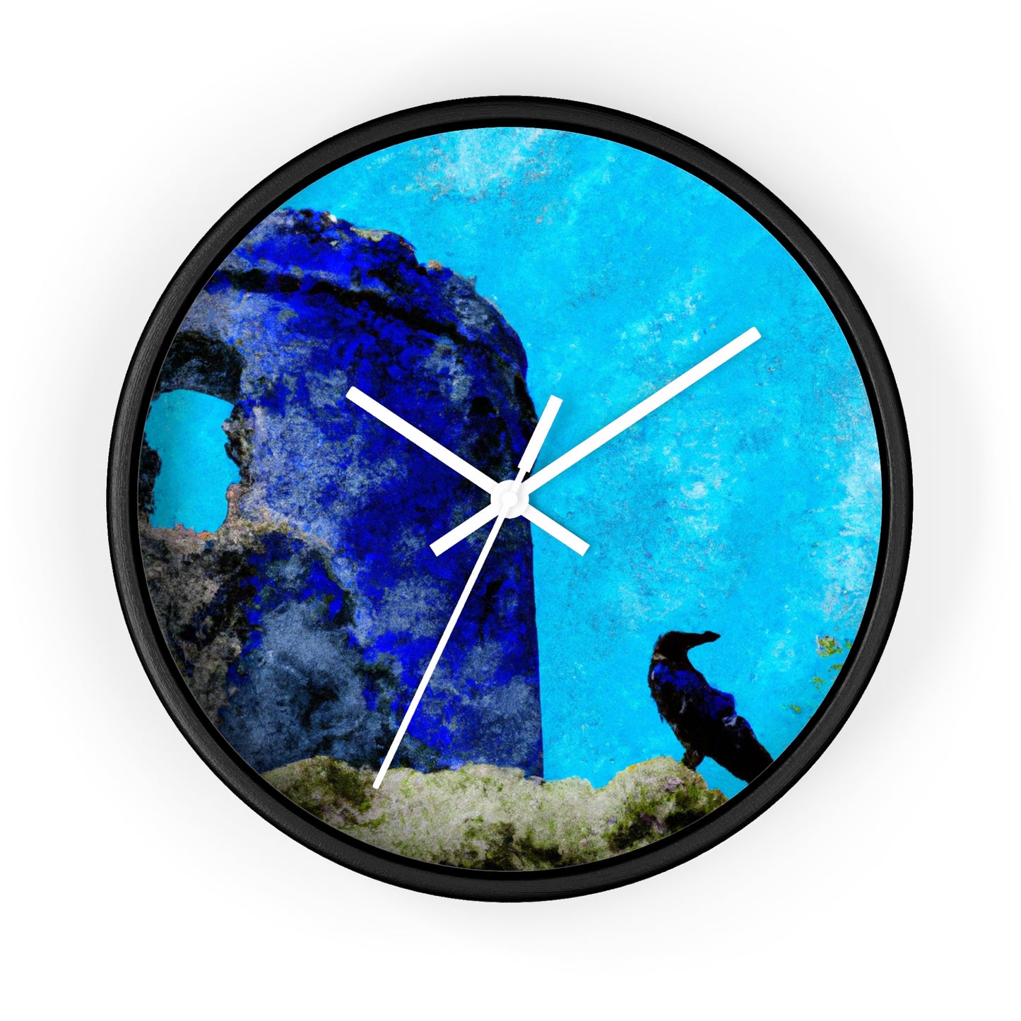 "Crow's Perch on a Waning Tower" - The Alien Wall Clock