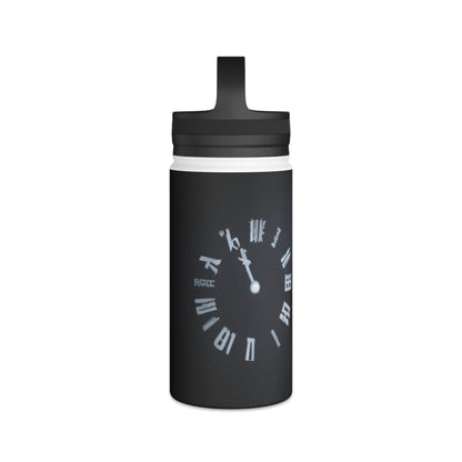 Timeless Visuals: Exploring the Concept of Time Through the Ages. - The Alien Stainless Steel Water Bottle, Handle Lid