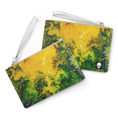 "Exploring Colorful Textures" - The Alien Clutch Bag