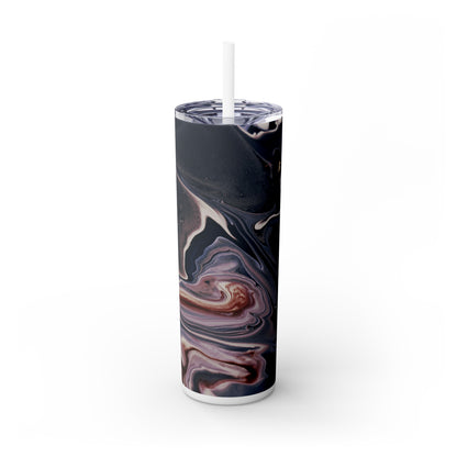 Meisterwerke der Musings - Der Alien Maars® Skinny Tumbler mit Strohhalm 20oz