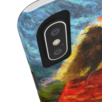 The Tattered Red Cloaked Stranger - The Alien Tough Phone Cases