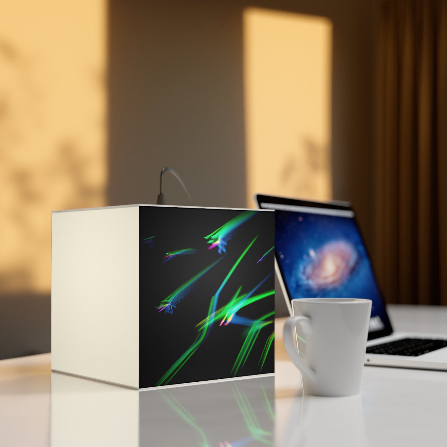 „Illuminated Splendor“ – Die Alien Light Cube Lampe