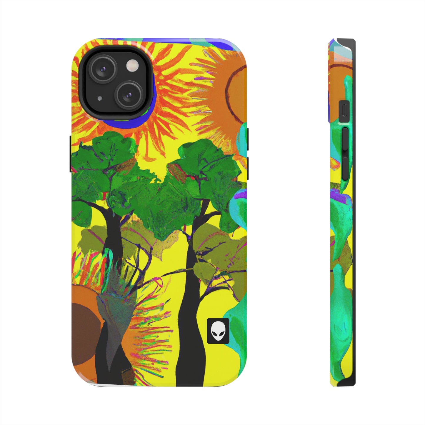 "Colisión de la belleza de la naturaleza": The Alien Tough Phone Cases