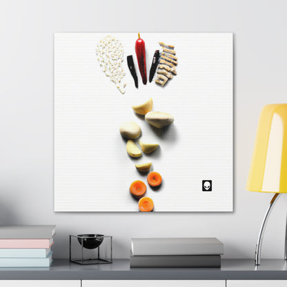 "Cooking Up Creativity: DIY Kitchen Art" - The Alien Canva