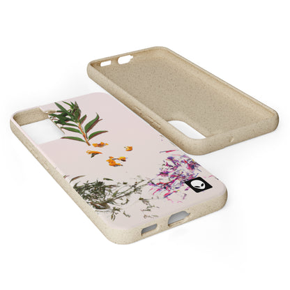 "Exploring Nature's Palette: An Experiment in Abstract Art" - The Alien Eco-friendly Cases