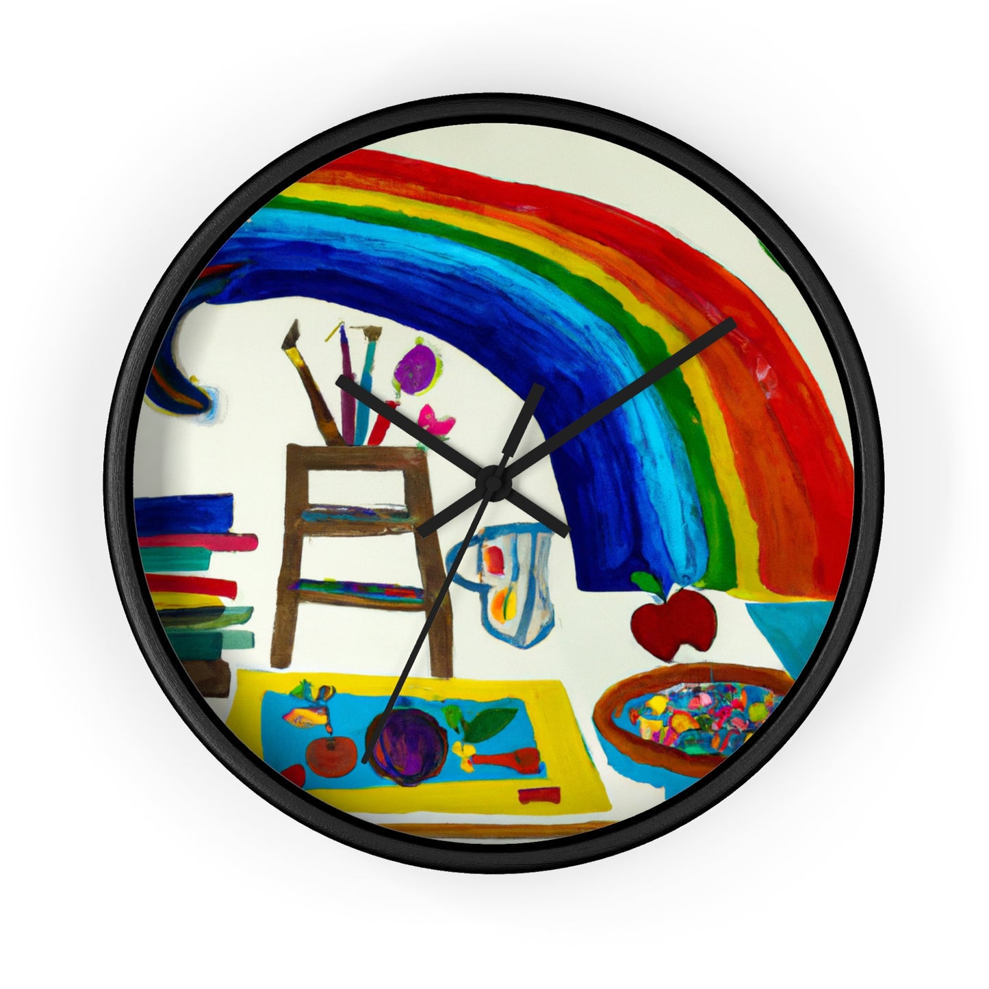 "A Fanciful Rainbow of Possibilities" - The Alien Wall Clock