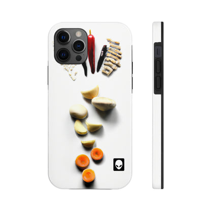 "Cocinando creatividad: arte de cocina de bricolaje" - The Alien Tough Phone Cases