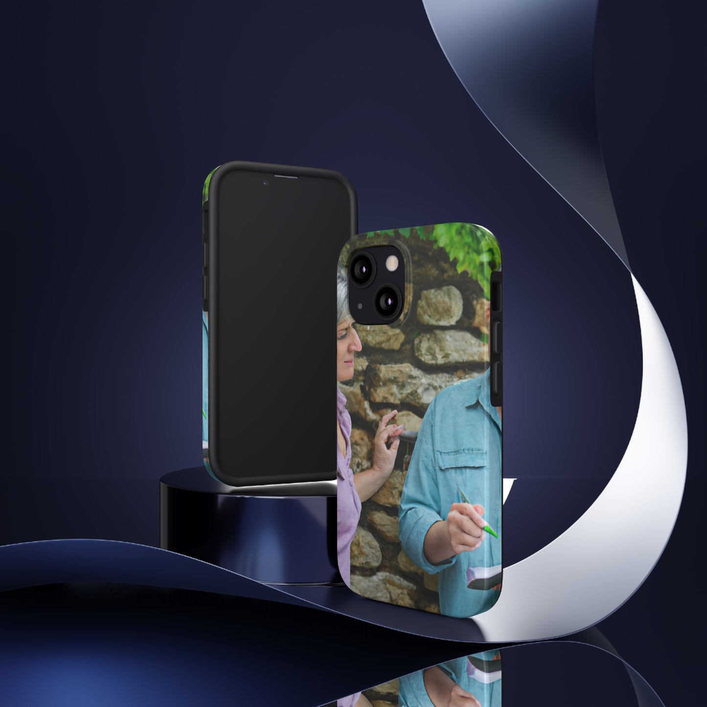 out on a walk

"The Mysterious World Unveiled by the Elderly Pair" - The Alien Tough Phone Cases