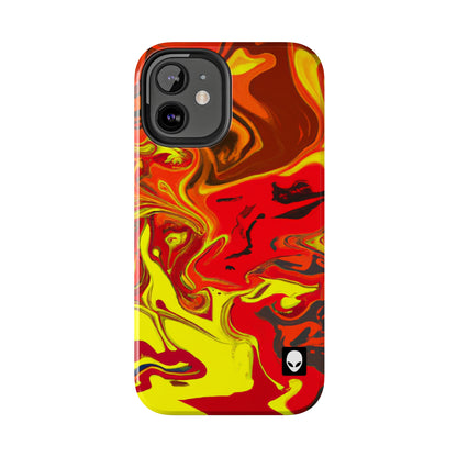 "Abstract Energy in Motion" - The Alien Tough Phone Cases