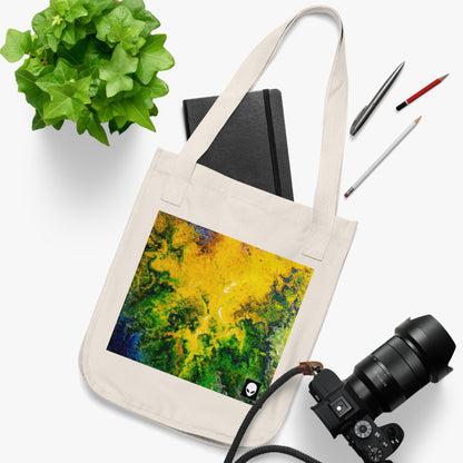 "Explorando texturas coloridas" - The Alien Eco-friendly Bolsa de tela