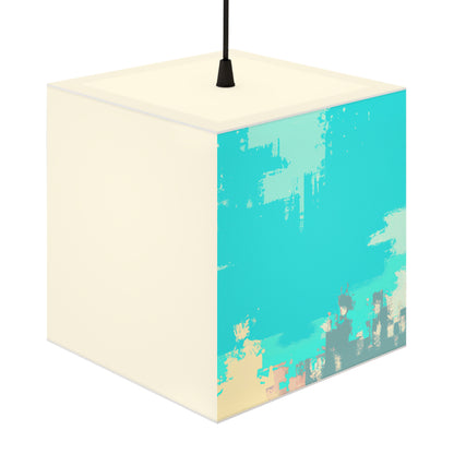 "A Breezy Skyscape: A Combination of Tradition and Modernity" - The Alien Light Cube Lamp