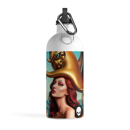 "Metaphorical Madness: An Exploration of Salvador Dali's Surreal Worlds" - The Alien Stainless Steel Water Bottle