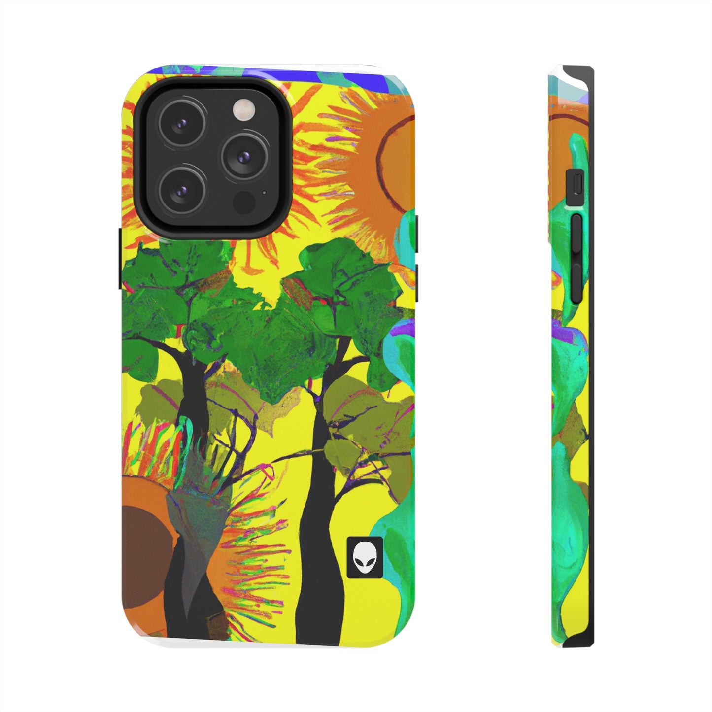 "Colisión de la belleza de la naturaleza": The Alien Tough Phone Cases