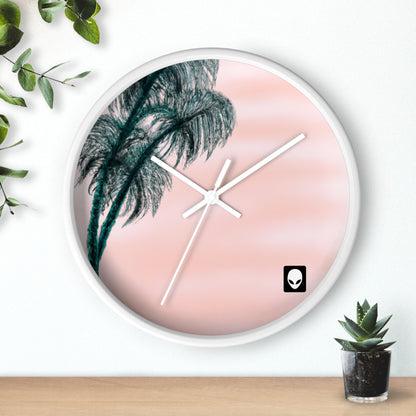 "La oda de los amantes de la naturaleza: capturando el esplendor de lo salvaje" - The Alien Wall Clock