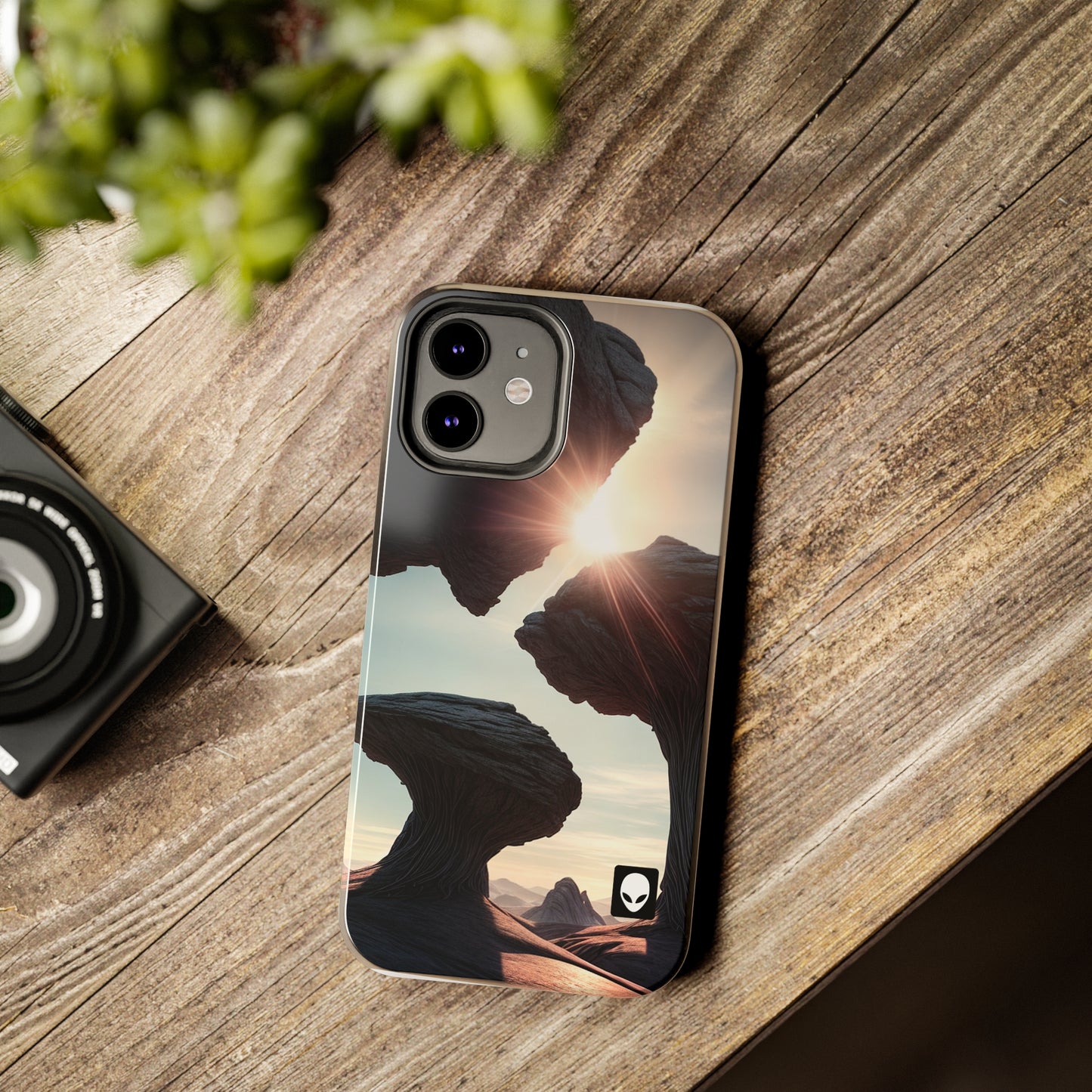 "Alien Landscape Odyssey" - The Alien Tough Phone Cases