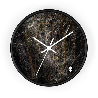 "A Glimpse of Nature's Glory" - The Alien Wall Clock