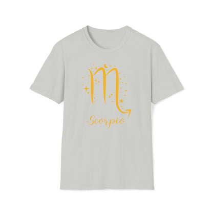 Scorpio Zodiac Sign  - The Alien Unisex Softstyle T-Shirt