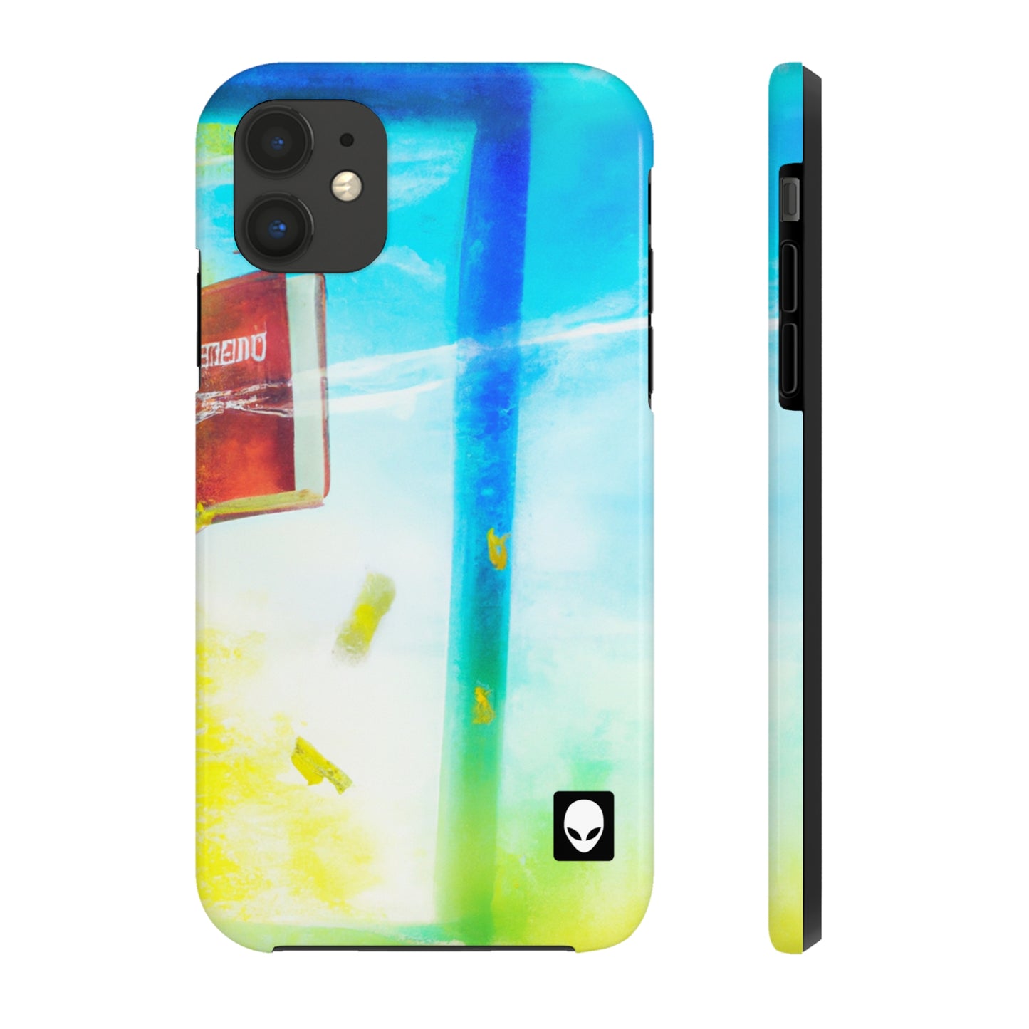 „Meine Welt durch Kunst erkunden: Erinnerungen an besuchte Orte festhalten“ – The Alien Tough Phone Cases